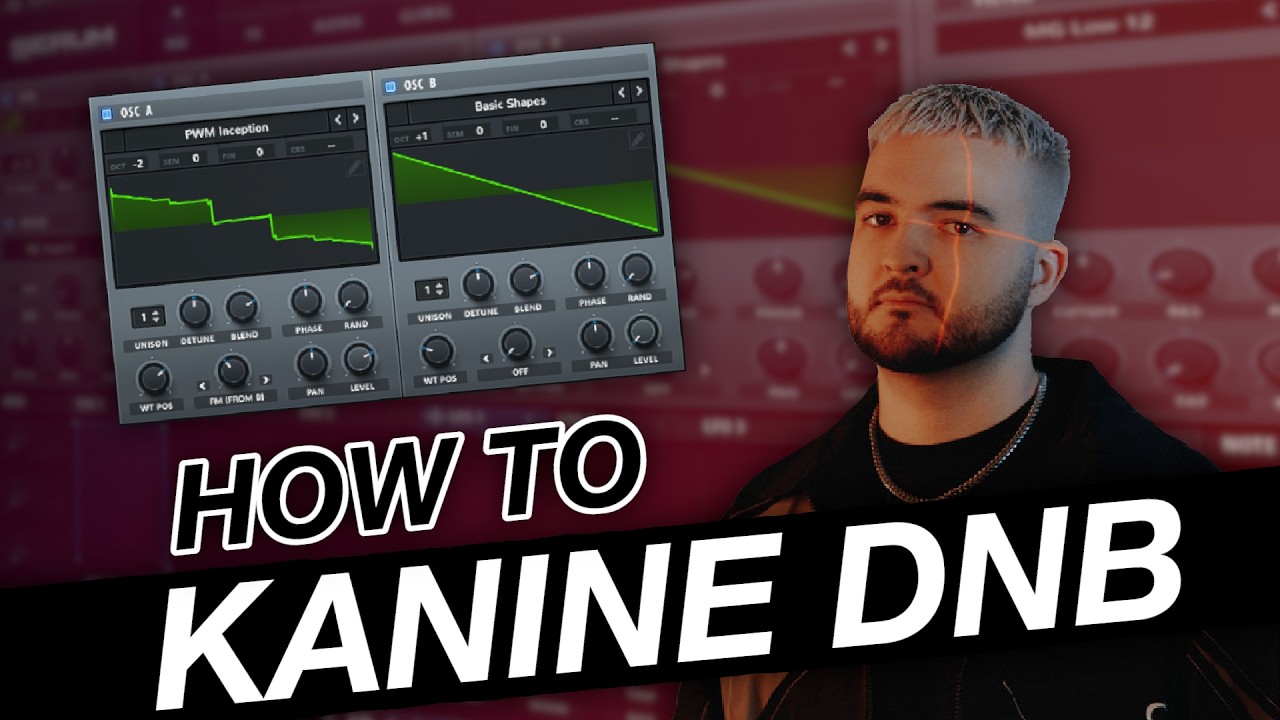MAKING KANINE STYLE DNB 🔥 SERUM DRUM AND BASS TUTORIAL