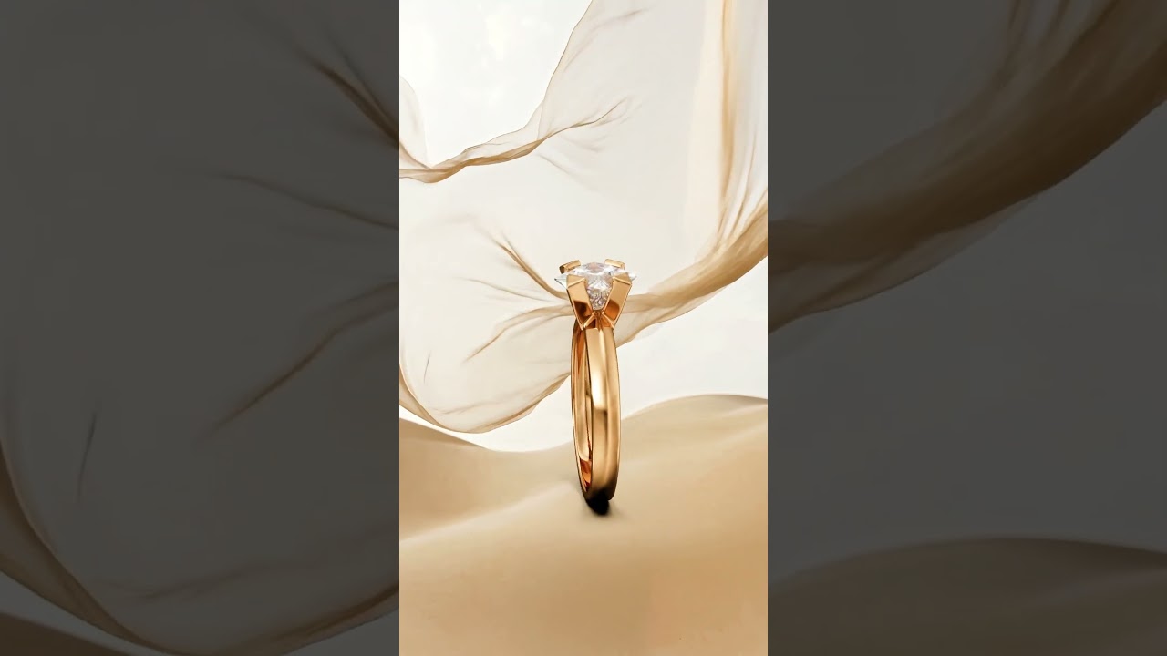 Золота каблучка з фіанітом. Артикул 380715  #jewellery #fashion #ring #gold  #jewelry