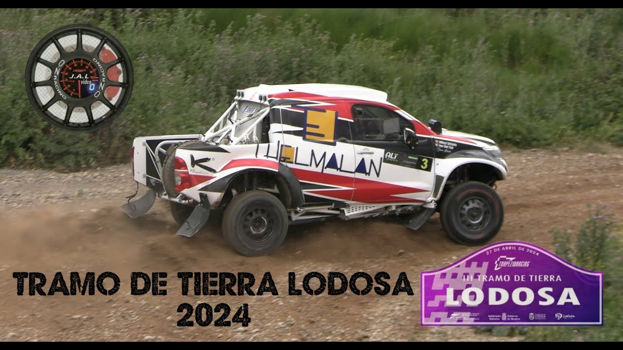 TRAMO DE TIERRA LODOSA 2024.🔴📽