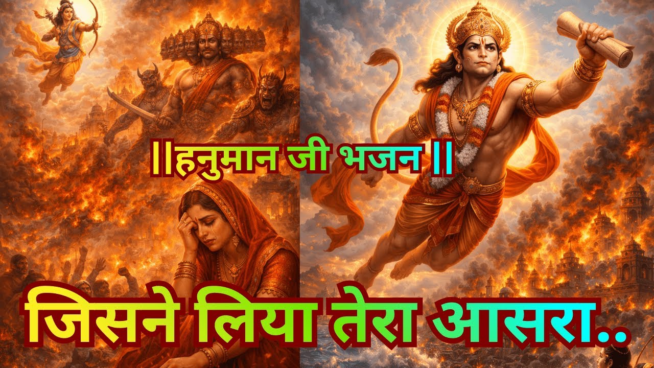 ||हनुमान जी भजन|| जिसने लिया तेरा आसरा...