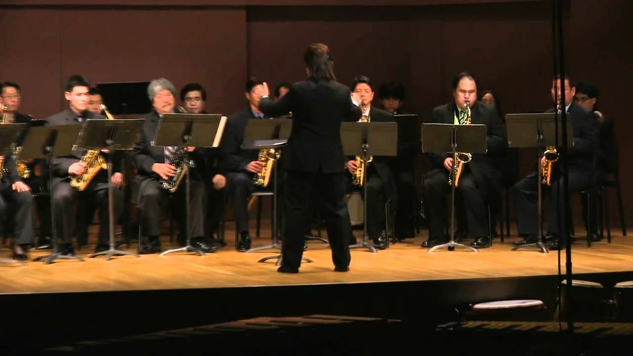A Song for Japan - UH Saxophone Choir (Official Video)