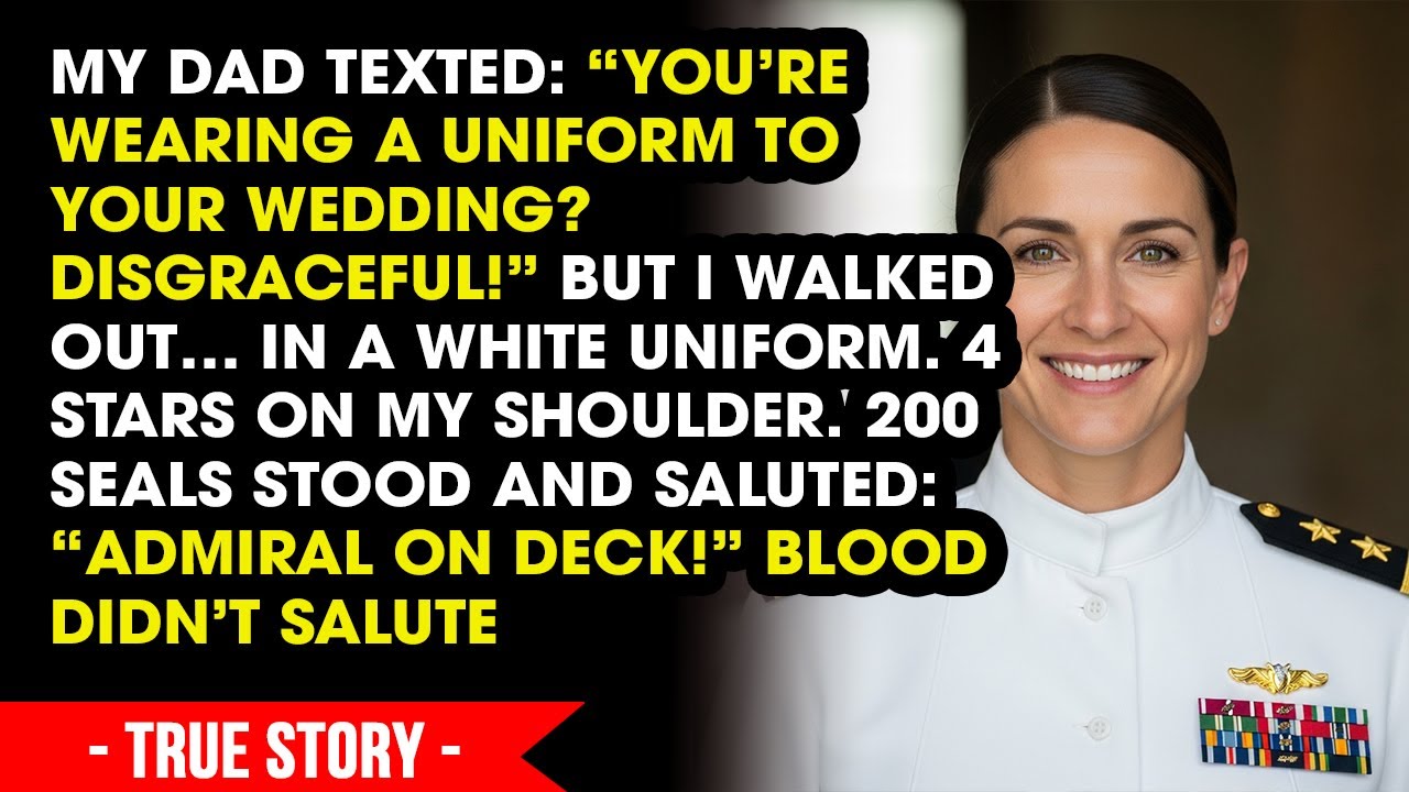 My Dad Mocked Me at My Wedding &mdash; Then 200 SEALs Stood and Saluted: &ldquo;ADMIRAL ON DECK!&rdquo;
