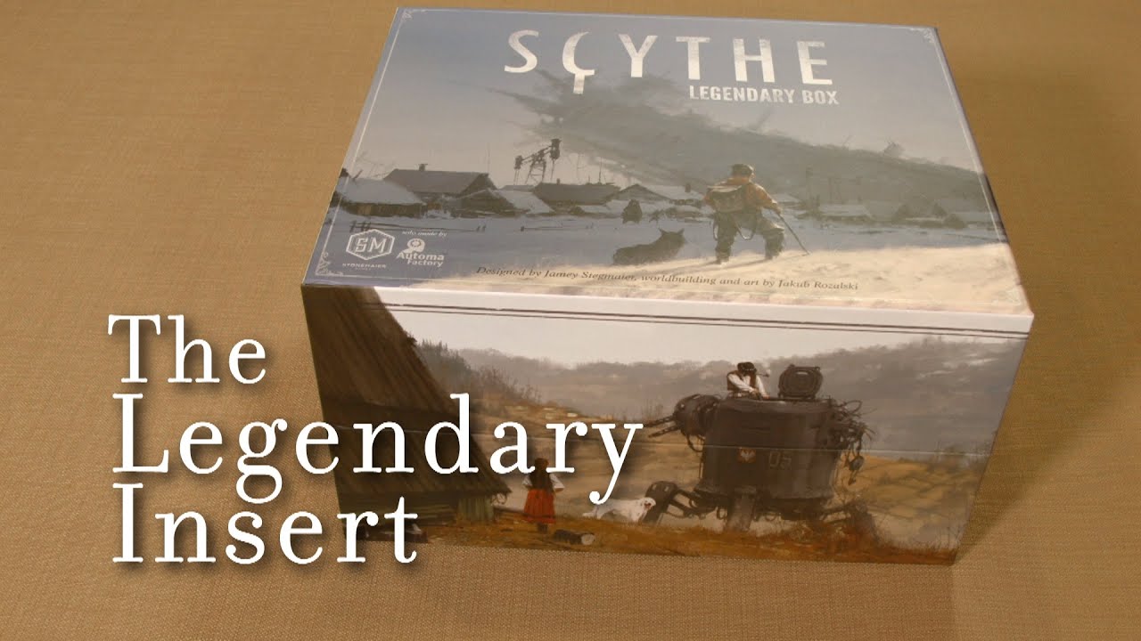Scythe Legendary Insert - 3D Printed