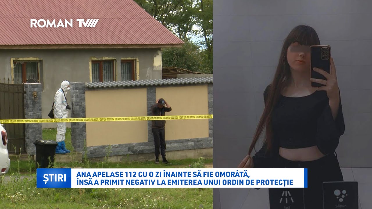 Ana a sunat la 112 cu o zi înainte de crimă, dar i s-a refuzat ordinul de protecție.
