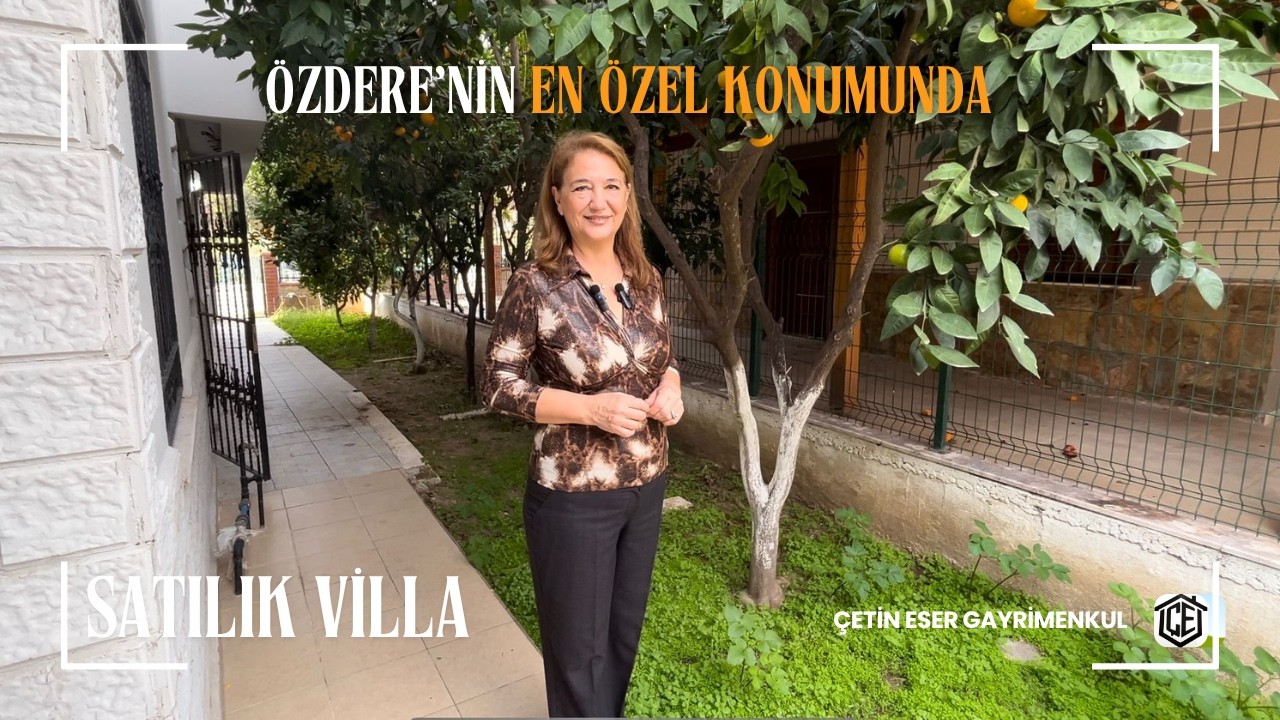 🏡 Özdere'nin EN ÖZEL Bölgesinde Satılık Villa Turu | 🌊 Denize SADECE 100 METRE