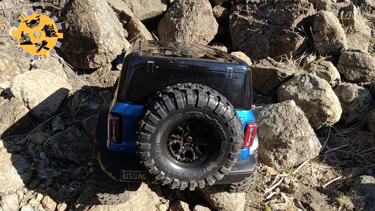 1/10 Scale TRAXXAS TRX-4 2021 FORD BRONCO | Rock Crawling "Mini Hammers" #12
