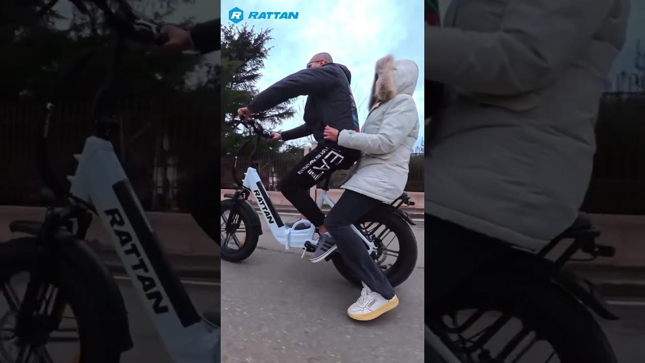 Meet the Rattan LF Pro 2026, a 2-Seater Fat Tire Folding E-Bike designed for the moments that matter