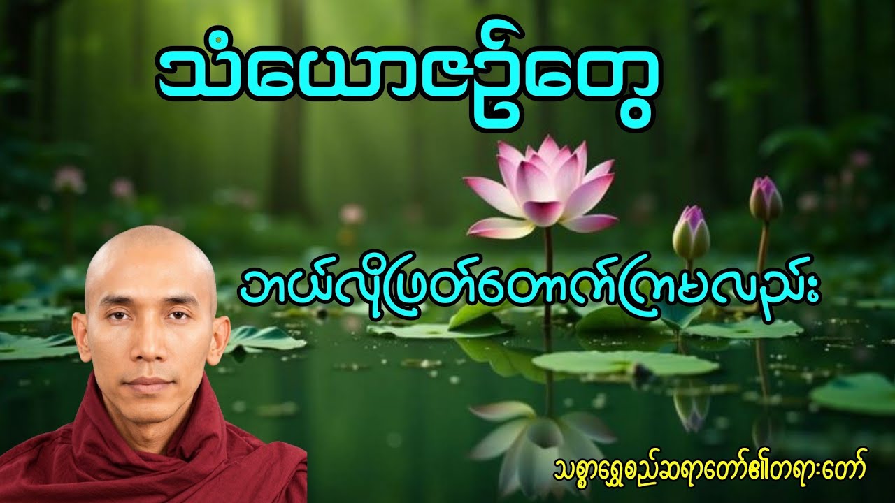 လူတိုင်းတွေကြုံစေရမည့်သံယောဇဥ်ကြိုးတွေဖြတ်နည်း#views #buddha 
