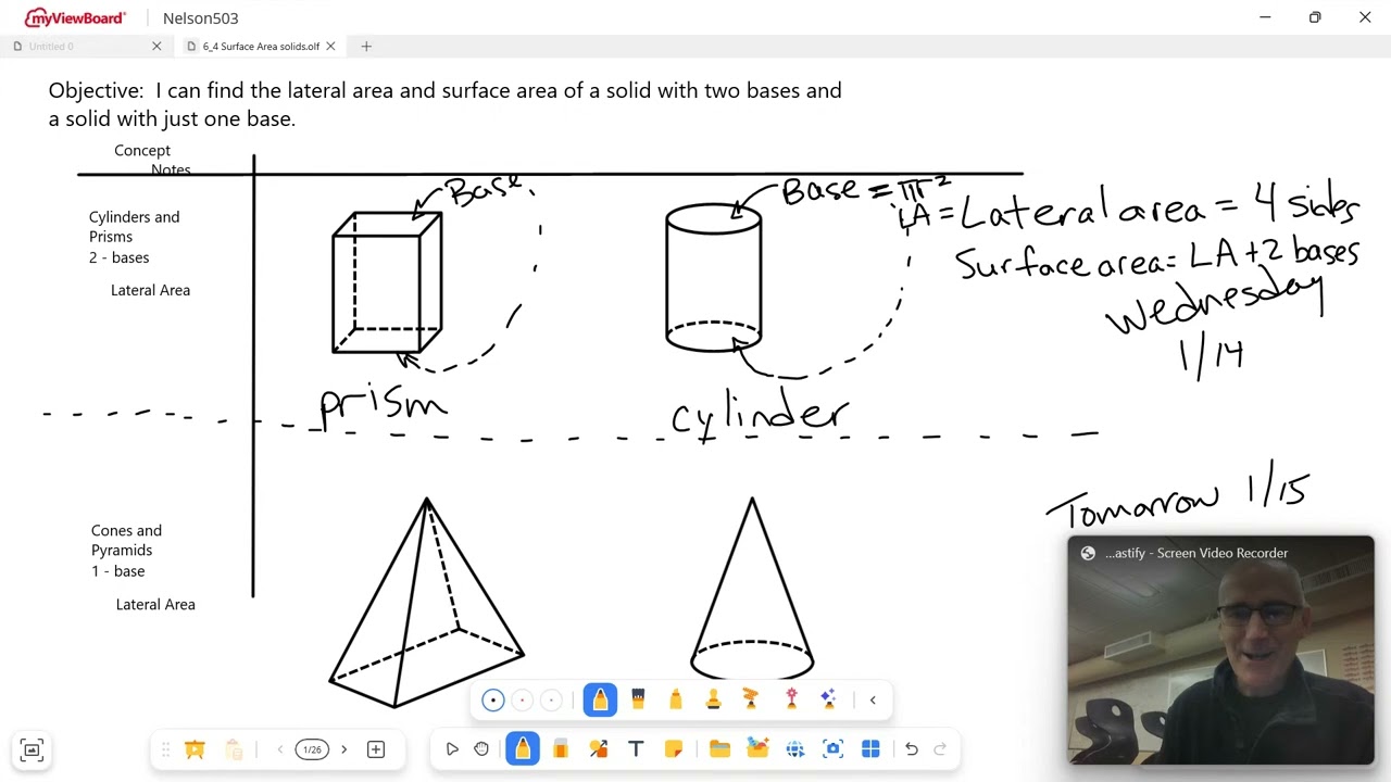Surface Area of Prisms and Cylinders