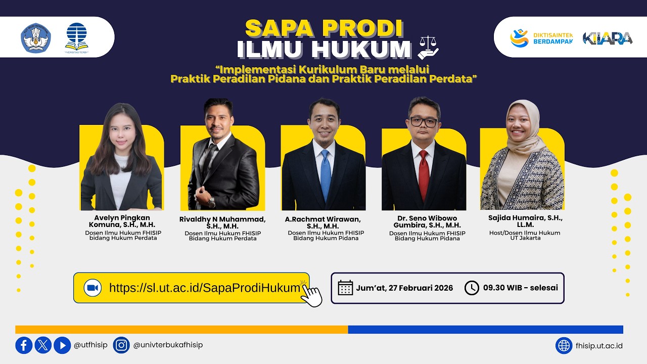Prodi Hukum Menyapa 2026 Episode #1