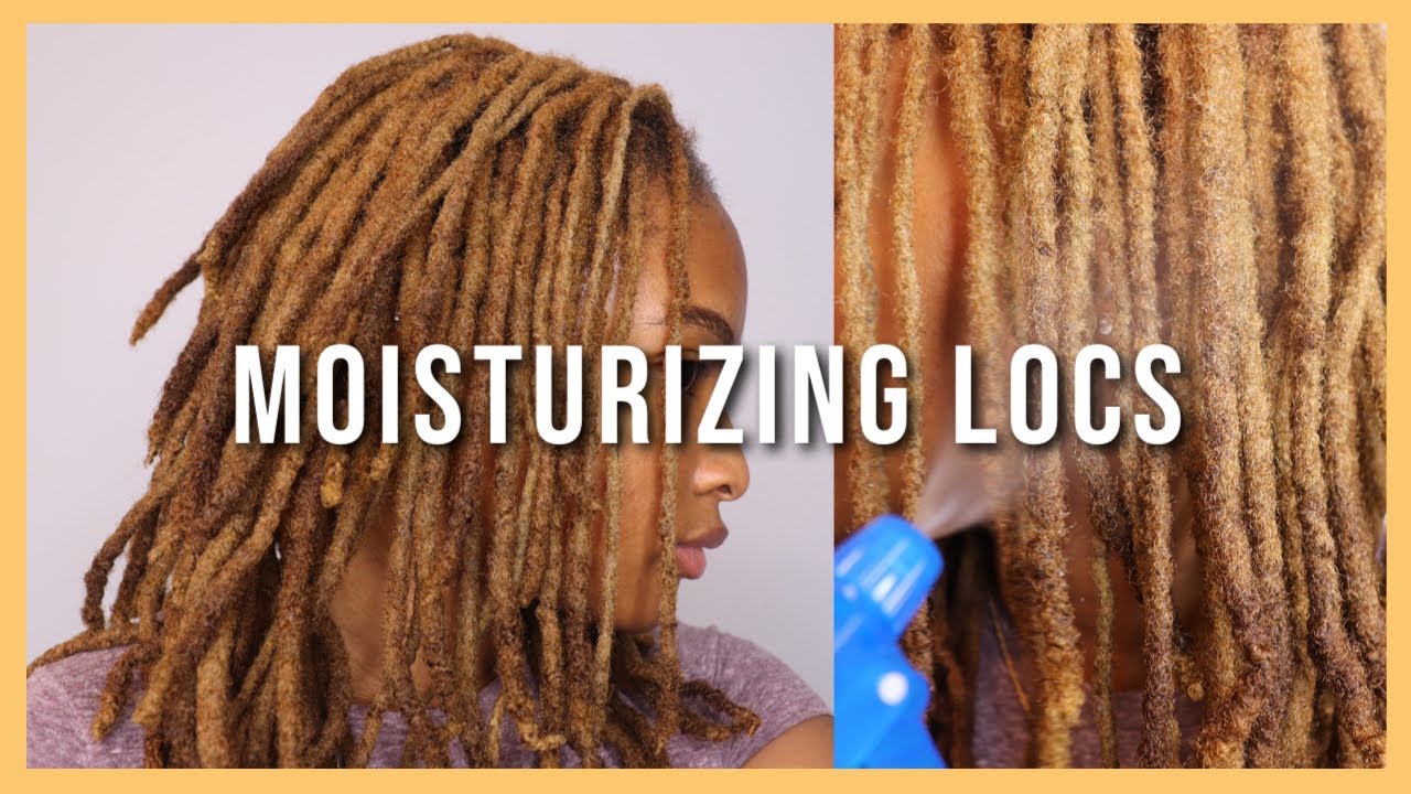 HOW I KEEP MY LOCS MOISTURIZED! THICK, COLOR TREATED LOCS | Kennedi Leigh