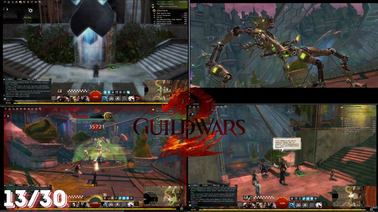 Guild Wars 2 Живой мир, 1 сезон, Механический хаос, Обращение королевы