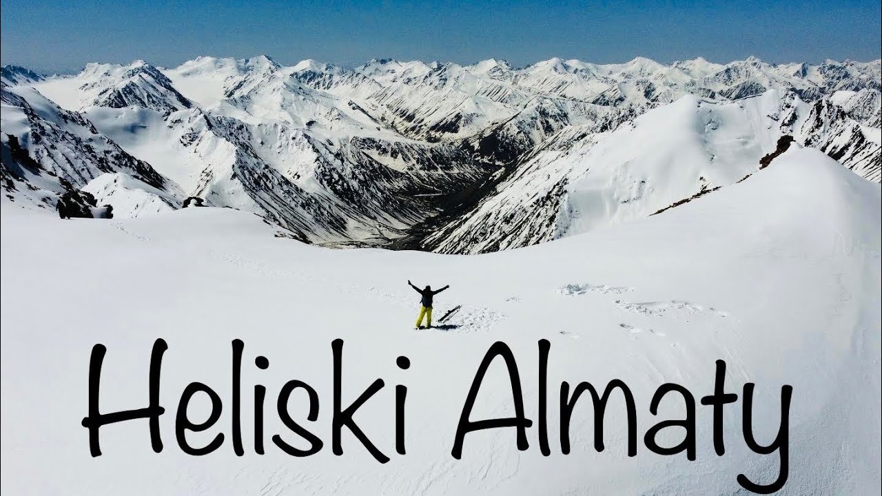 Heliski Almaty Kazakhstan- full story of 4463 meters high ride. Хелиски покатушка коротко 09.05.22
