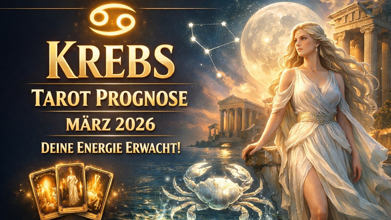 🌟KREBS ♋ Tarot März 2026: Deine Prognose für Herz, Erfolg & Wohlbefinden! 🌊💯🌟