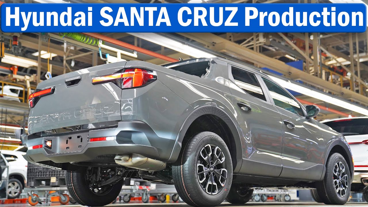 2022 Hyundai Santa Cruz Production, Hyundai Factory US. Alabama