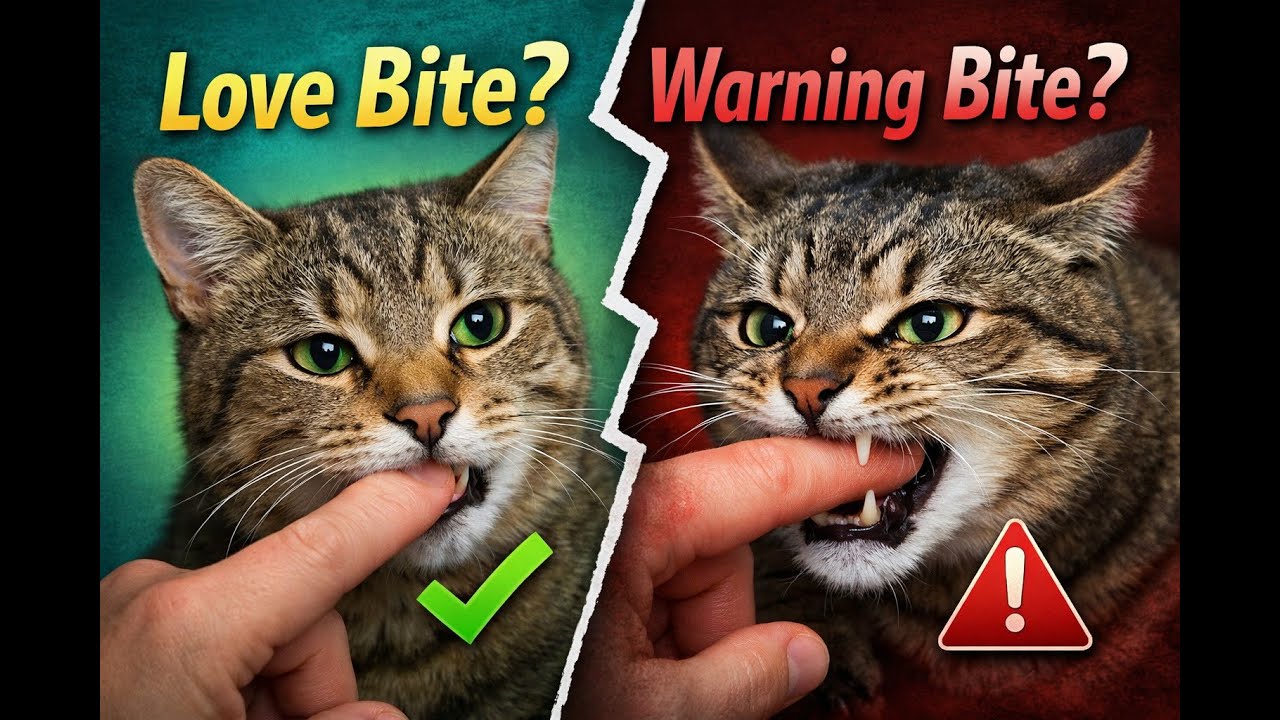 Love Bites vs Real Bites in Cats | How to Tell the Difference and Respond Correctly