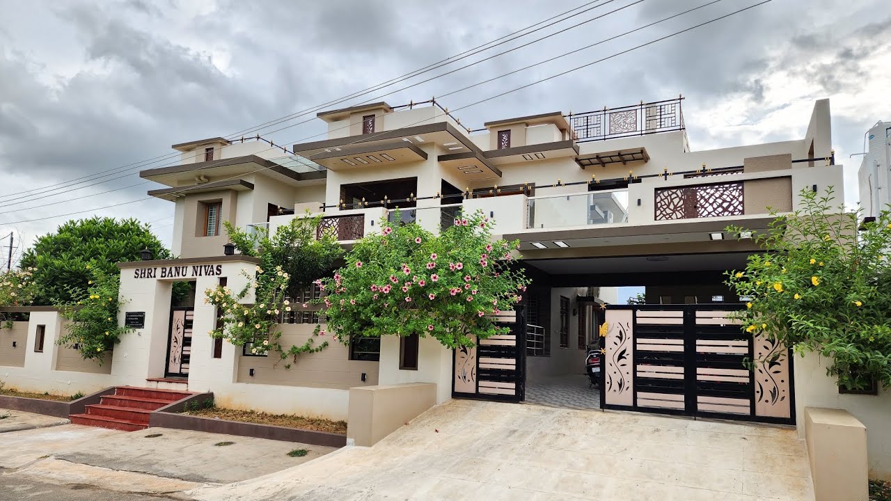 13.25 சென்டில் Architect Designed 5BHK bungalow sale💥 |6000 sqft East facing வீடு விற்பனைக்கு 🏕️