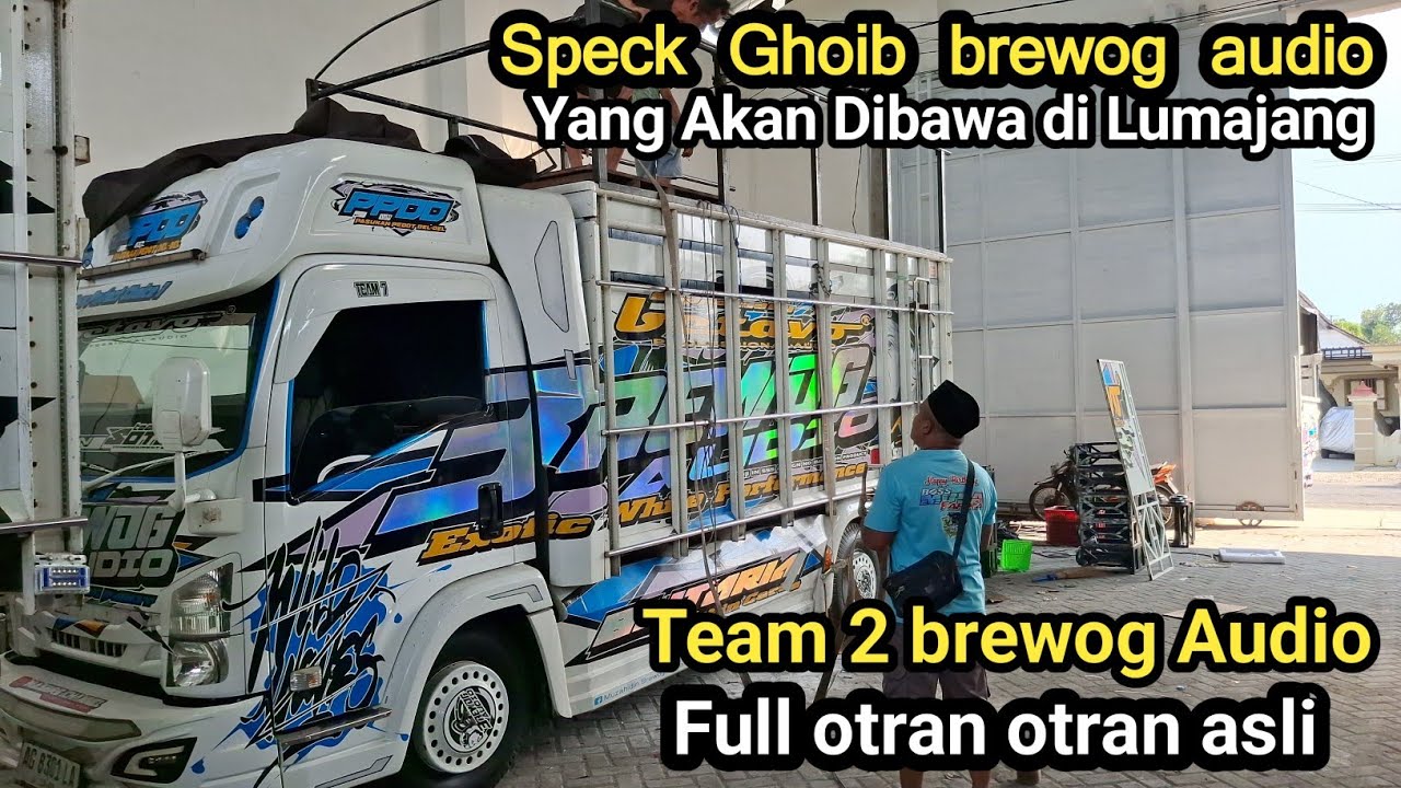 ADA BOCORAN DAN SPECK GHOID TEAM 2 BREWOG AUDIO PERFOM DI LUMAJANG BERSAMA JOKER