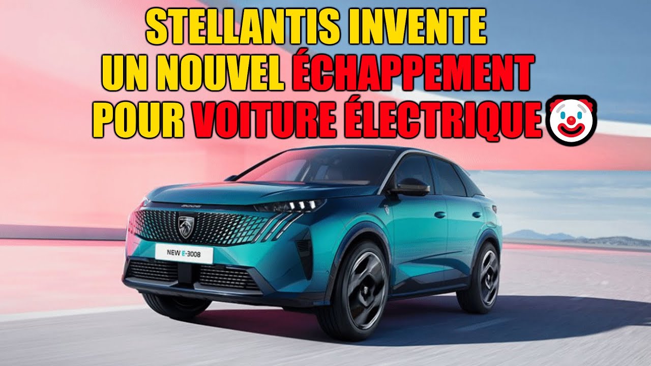 STELLANTIS INVENTE LE POT D'ÉCHAPPEMENTS POUR VOITURE ÉLECTRIQUE