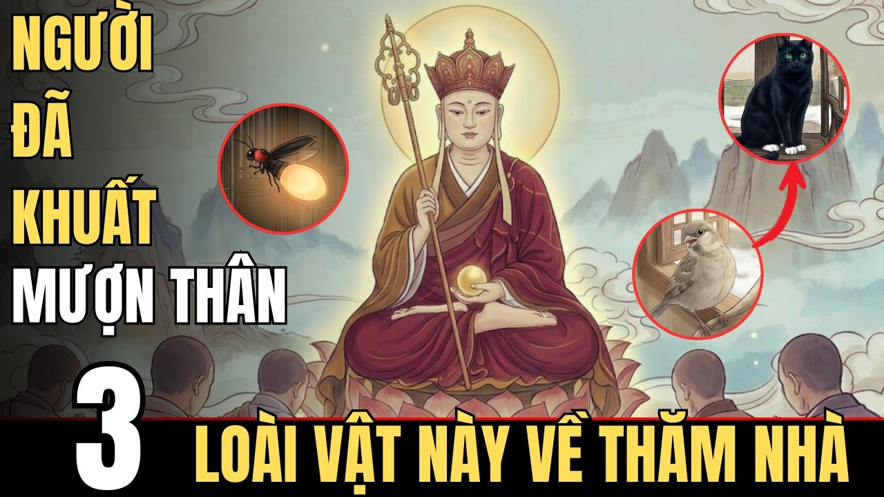 [ Bồ Tát Tiết Lộ ] Người Đã Khuất Mượn Thân 3 Loại Vật Này Về Thăm Nhà