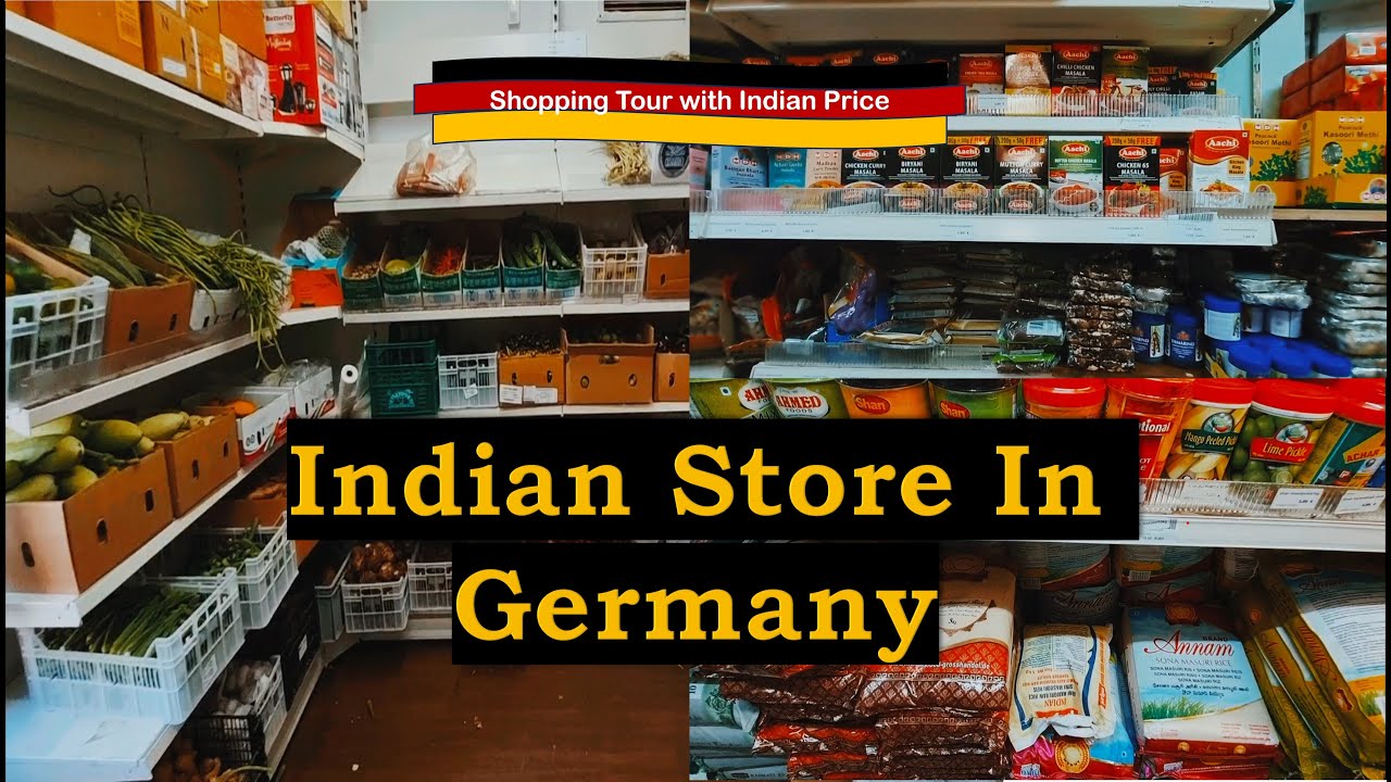 Indian Grocery Store in Germany [with Euro to INR Conversion] - What I bought Indian Store with 50€?