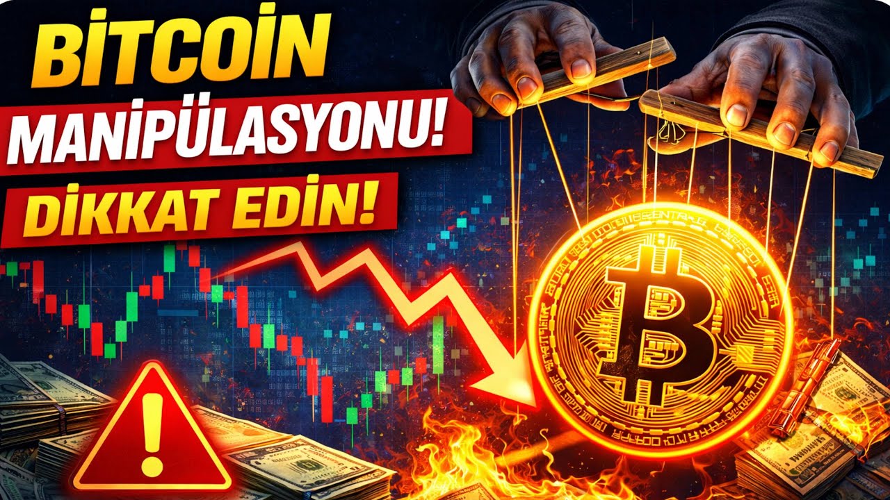 BİTCOİN VE ALTCOİNLERDE OYUN BÜYÜK : MANİPÜLASYONUN PERDE ARKASI