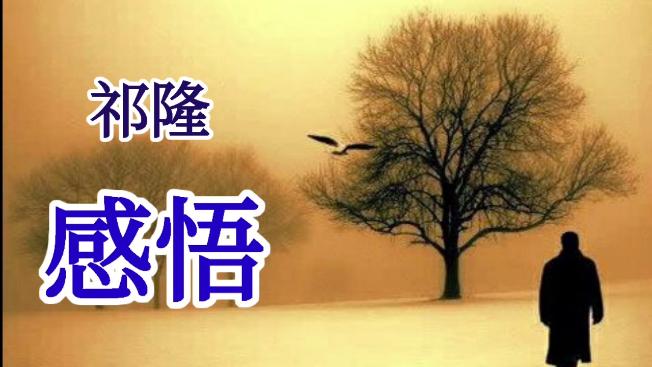 🎼💓 [ 感悟 ] 💓🎼  演唱 : 祁隆