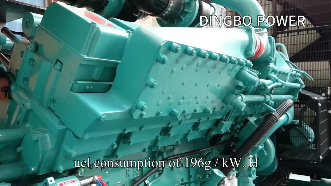 Cummins 1250KVA Diesel Power Generators Emergency Generator KTA50-G3