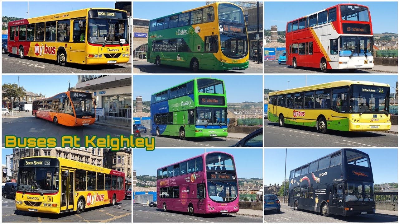 Buses At Keighley
