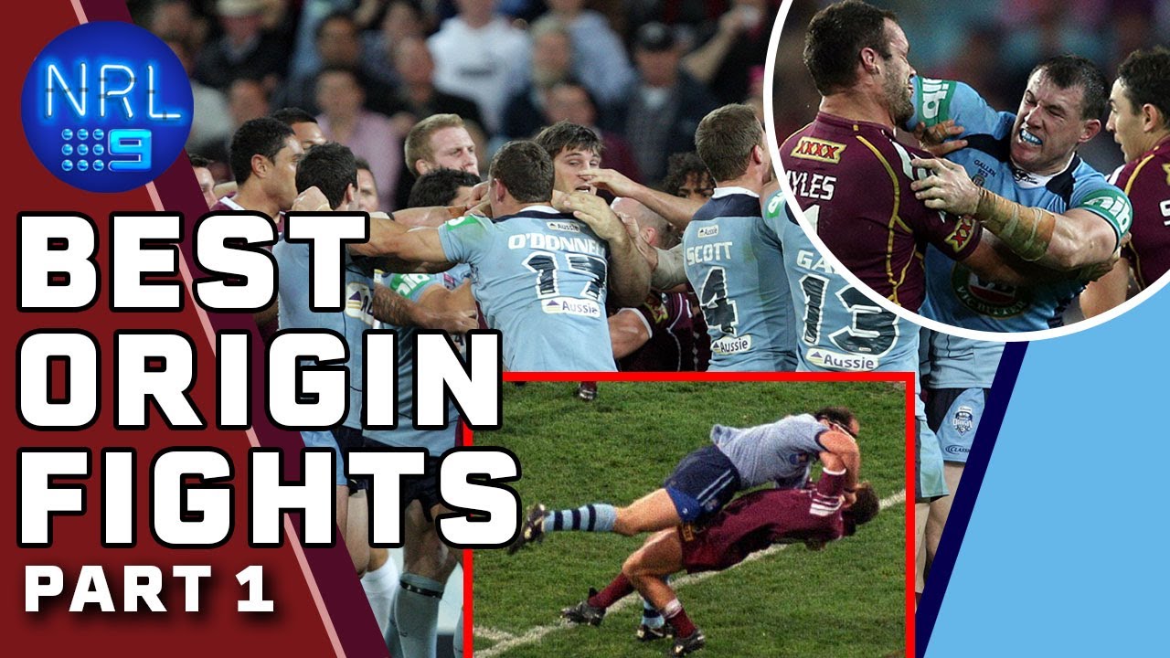 Best Fights in State of Origin History: Part 1| NRL on Nine
