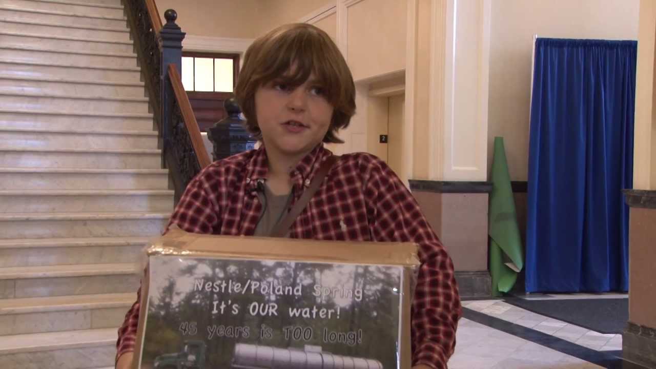 Luke's No-Nestle petition refused by Maine Governor LePage