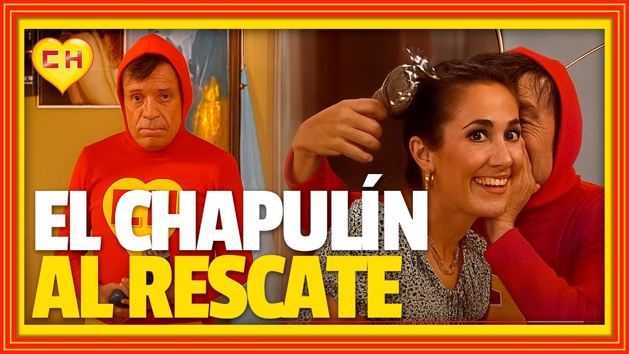 El Chapulín Colorado protege a una mujer de su patrón
