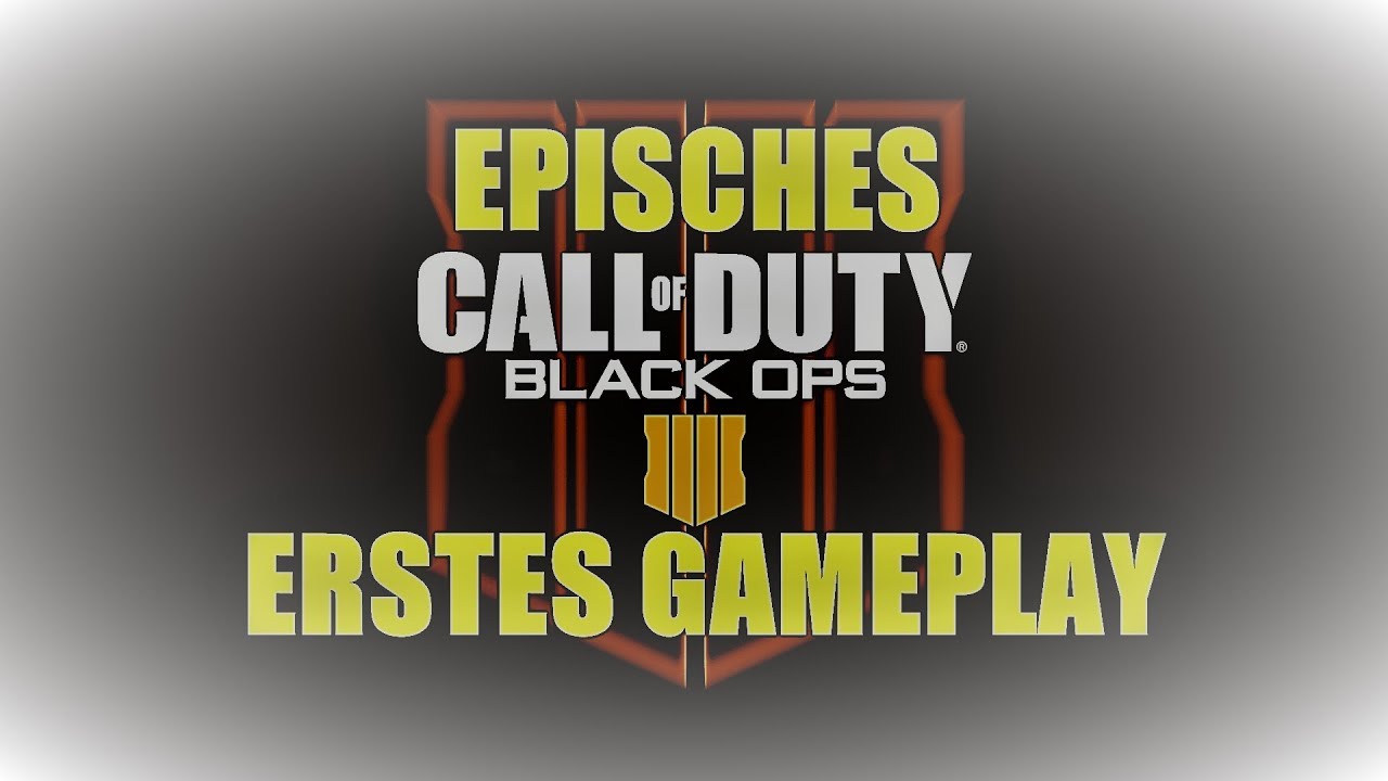 BLACK OPS 4 MULTIPLAYER GAMEPLAY | Epische Erste Runde | COD BO4 | Deutsch