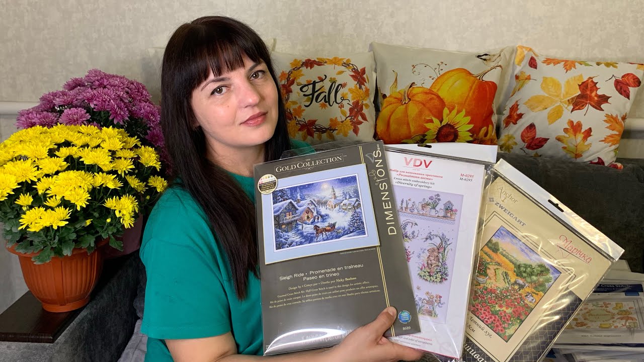 Мої запаси вишивальних наборів Dimensions , Mill Hill , VDV , Чарівна мить , LucaS, ТМ Марічка