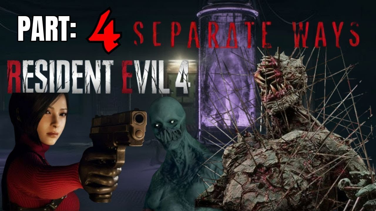 Resident Evil 4 Remake (Separate Ways) Part 4 - Time to Fight through the Island Section!!