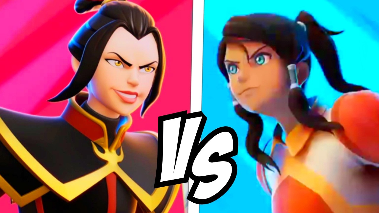 AZULA VS KORRA REMATCH! - Nick All Stars Brawl 2