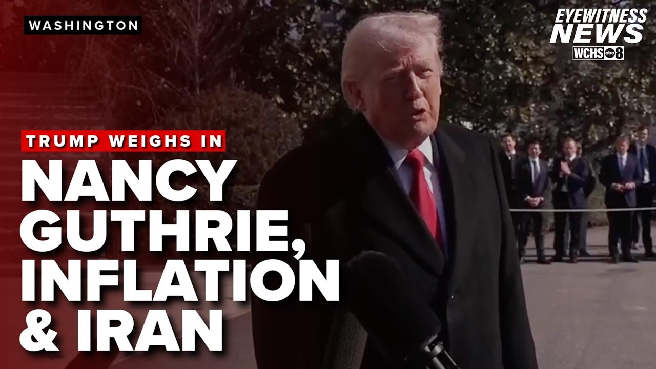 Trump says 'progress has been made' with FBI on NANCY GUTHRIE case