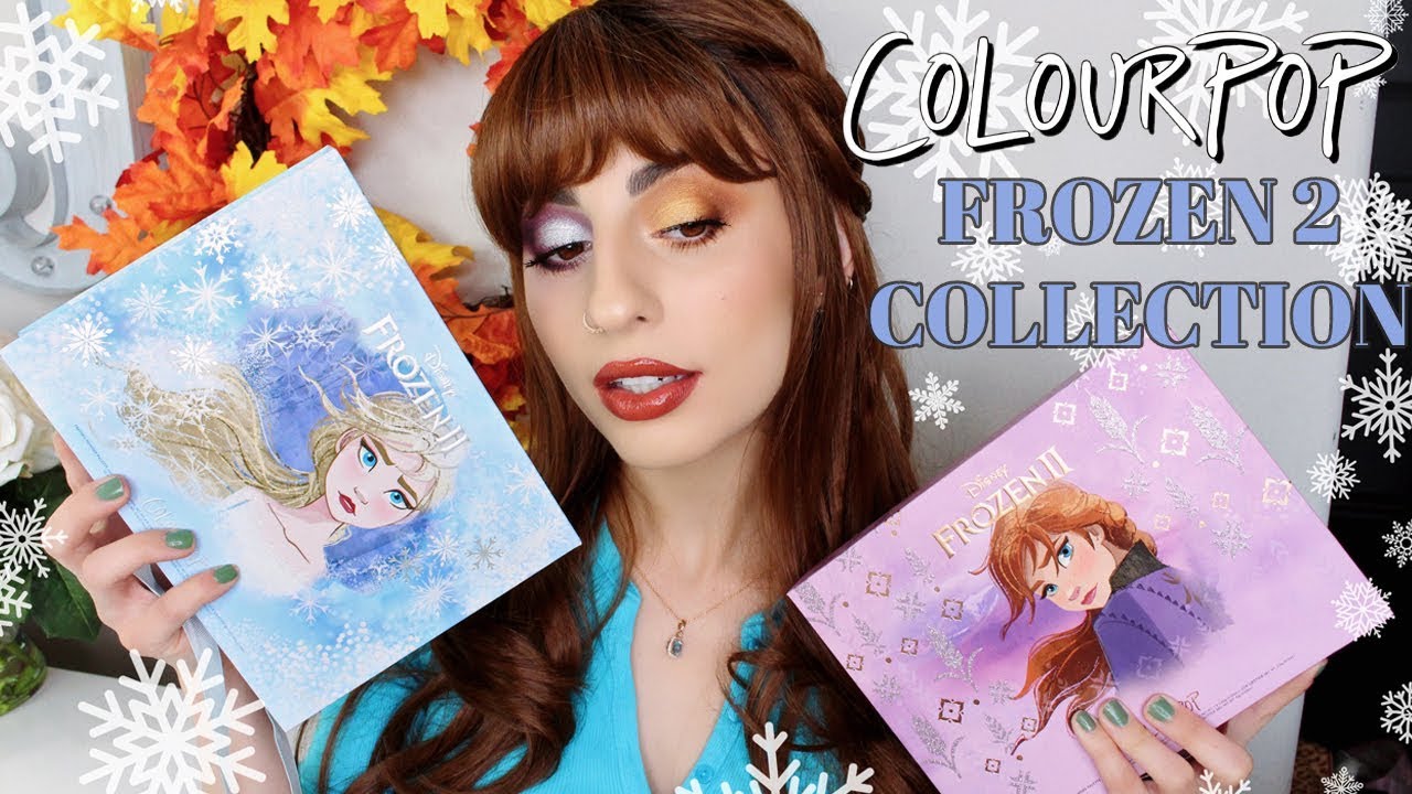Colourpop x Frozen 2 Collection: Swatches & Demo!