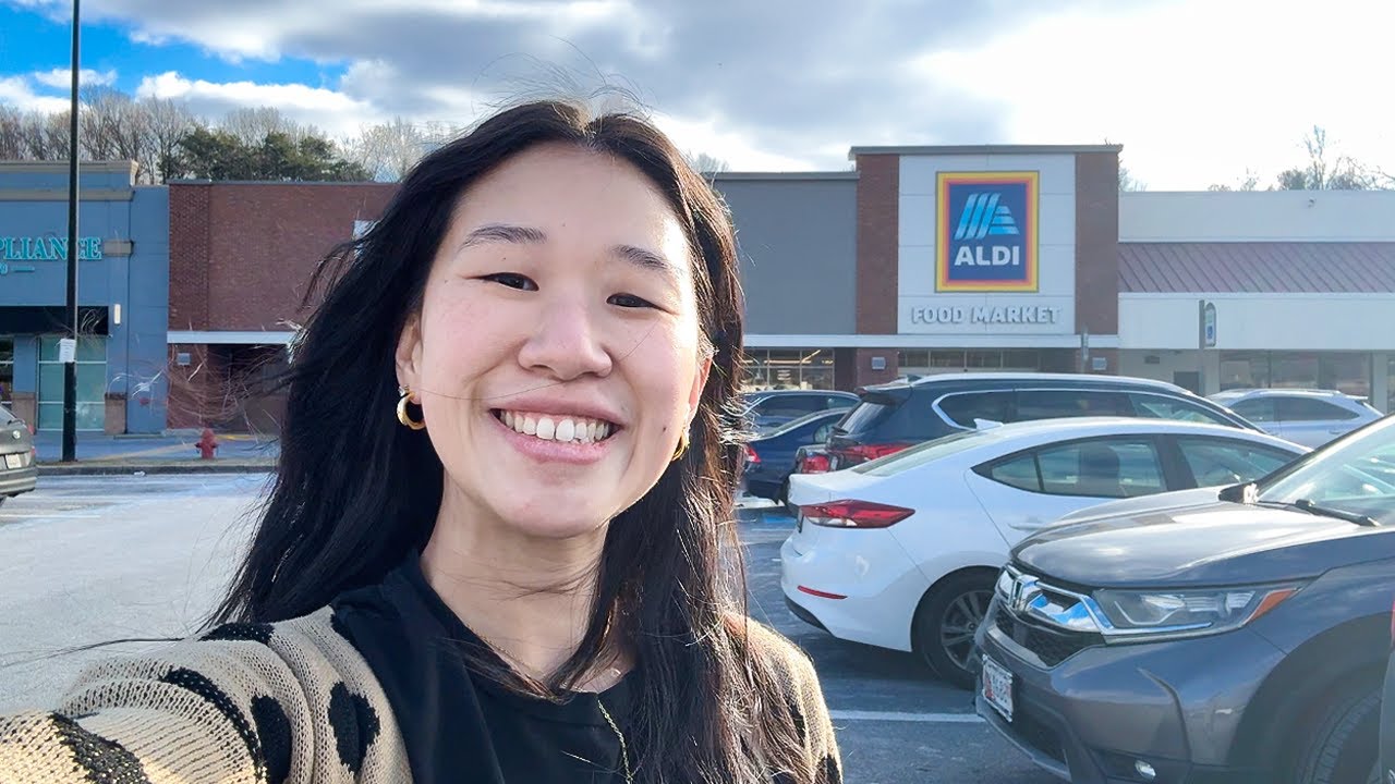 Let's go to Aldi together to prepare the SNOW STORM!