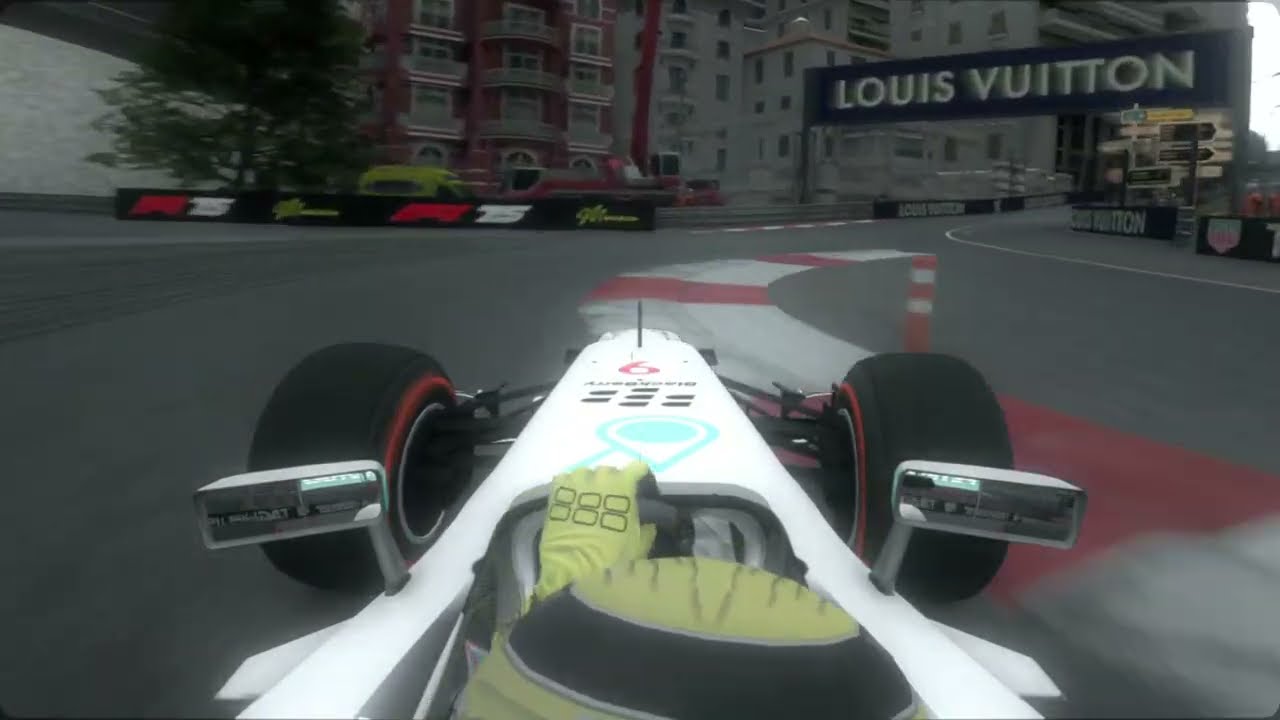 2013 Mercedes W04 at Monaco onboard lap