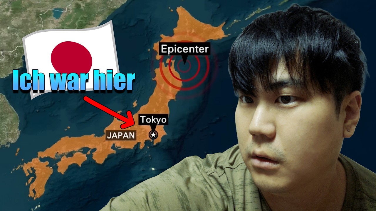 Erstes Mal Japan – und direkt ein Erdbeben. Perfekt.