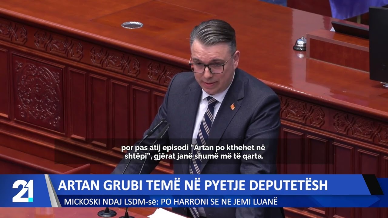 Grubi temë në pyetje deputetësh! Mickoski ndaj LSDM-së: Po harroni se ne jemi #luanë