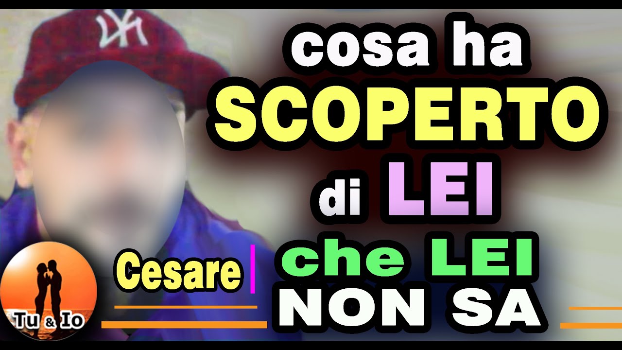 NARCISISMO e ABUSI psicologici da una NARCISISTA BORDERLINE. Cesare