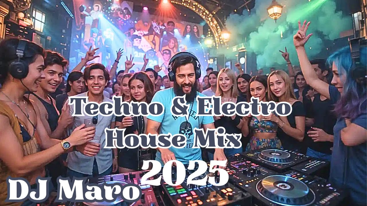 Ultimate Techno & Electro House Music 2025 Get Ready to Dance Let the Music Take Over