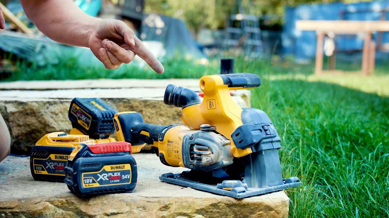 Aku drážkovačka DeWalt