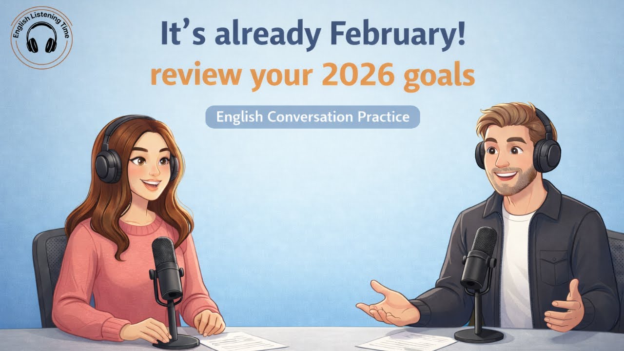 The February Slump Why Your 2026 Goals Are Failin | English Listening Practice