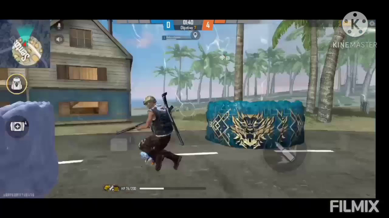 ROUK FF 🖥️ + DIZKIL 🖥️ = PRO sx.🎯🇧🇷 [hud 3 fingers] LG K50s