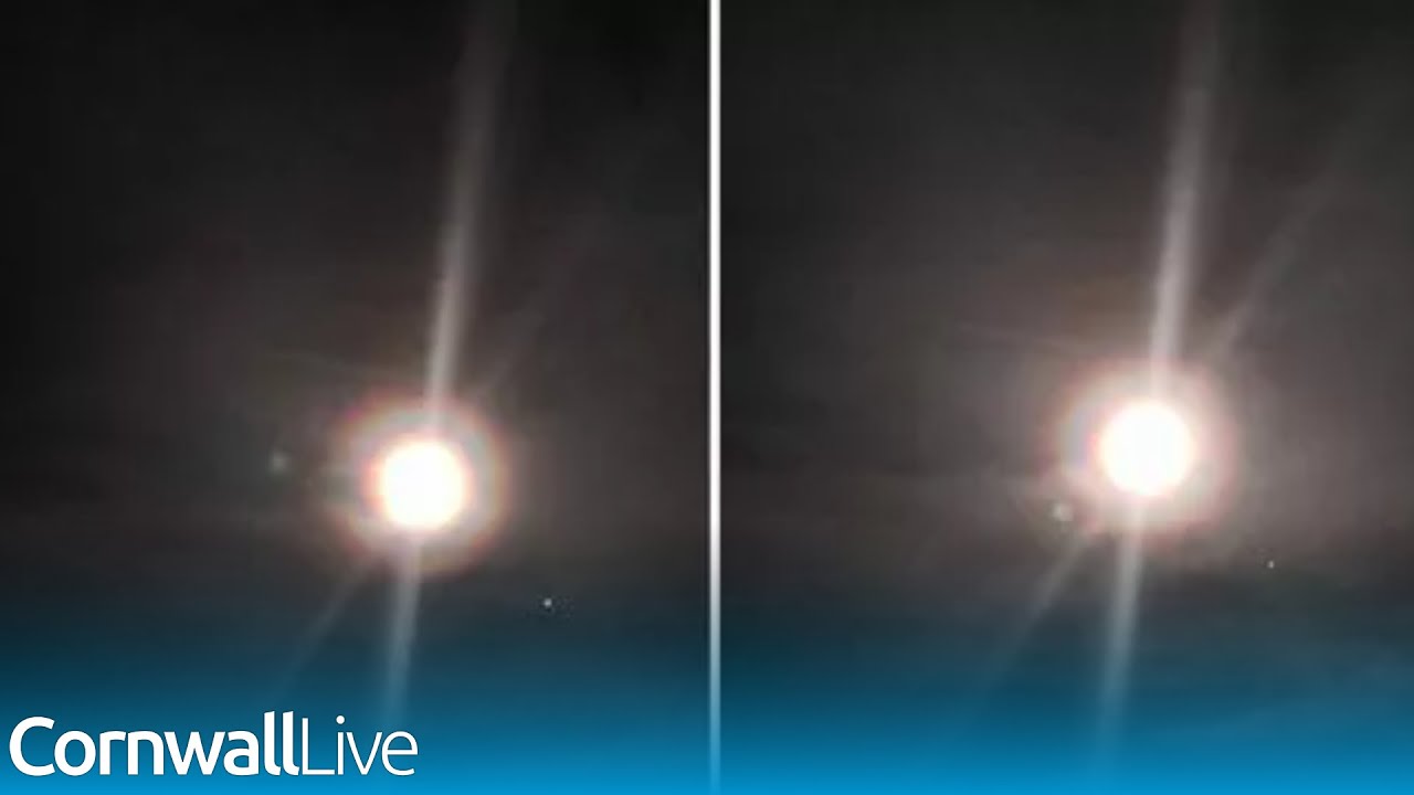 More UFO sightings reported in Cornwall as strange lights appear in sky