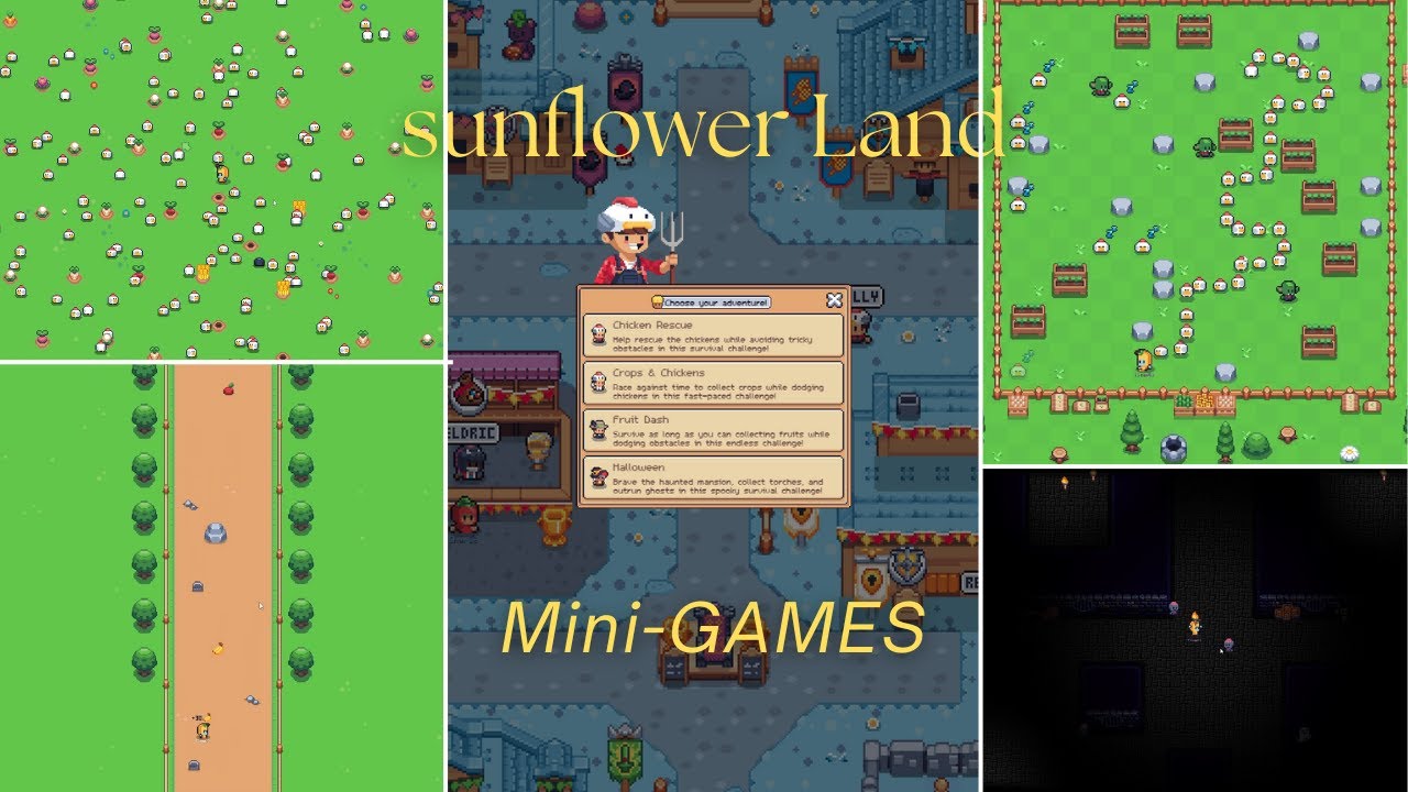 Sunflower Land : Mini-games
