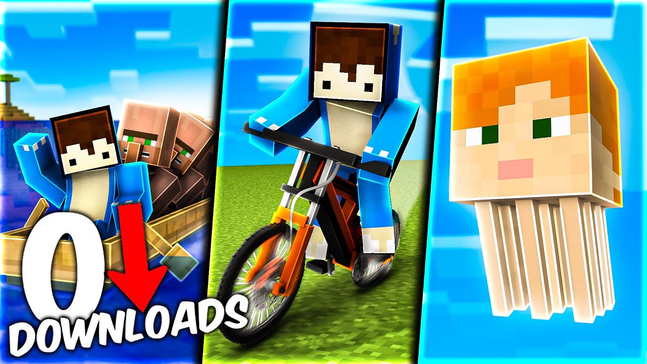 Ich TESTE *fröhliche* Minecraft MODS mit 0 DOWNLOADS